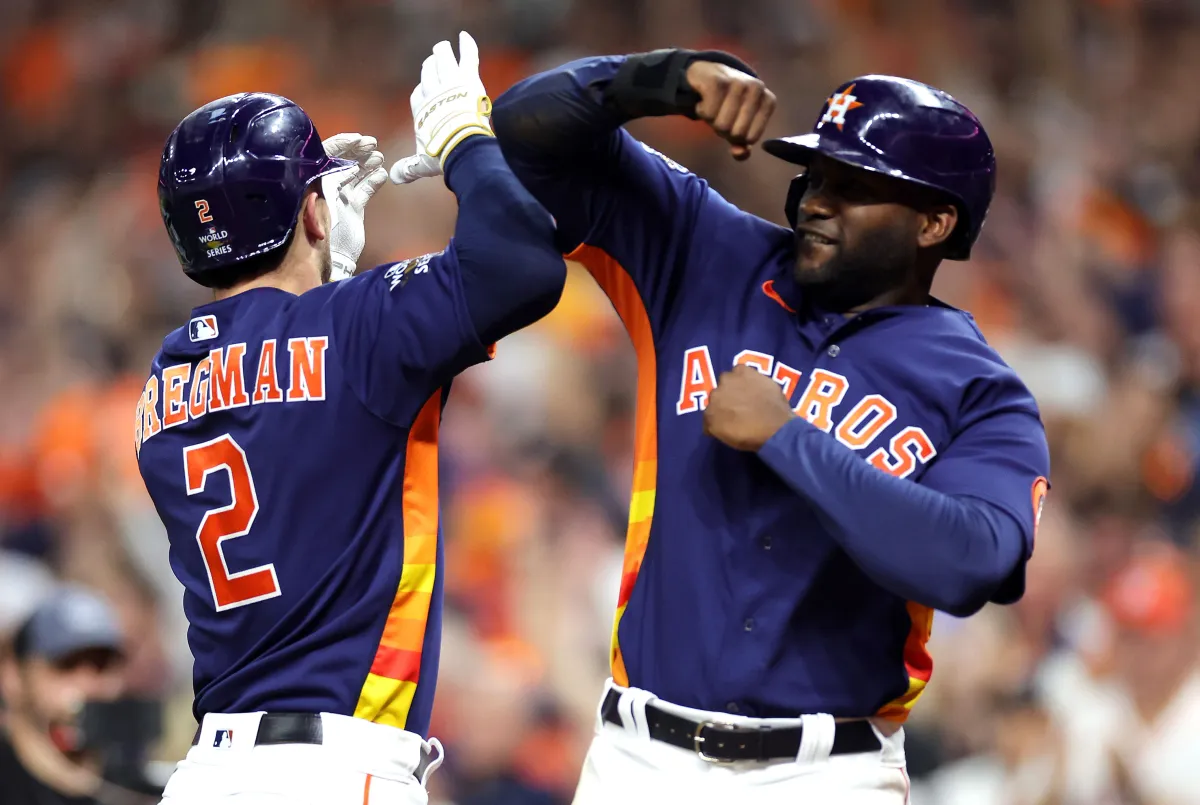 What makes the Houston Astros lineup the best in the American League?